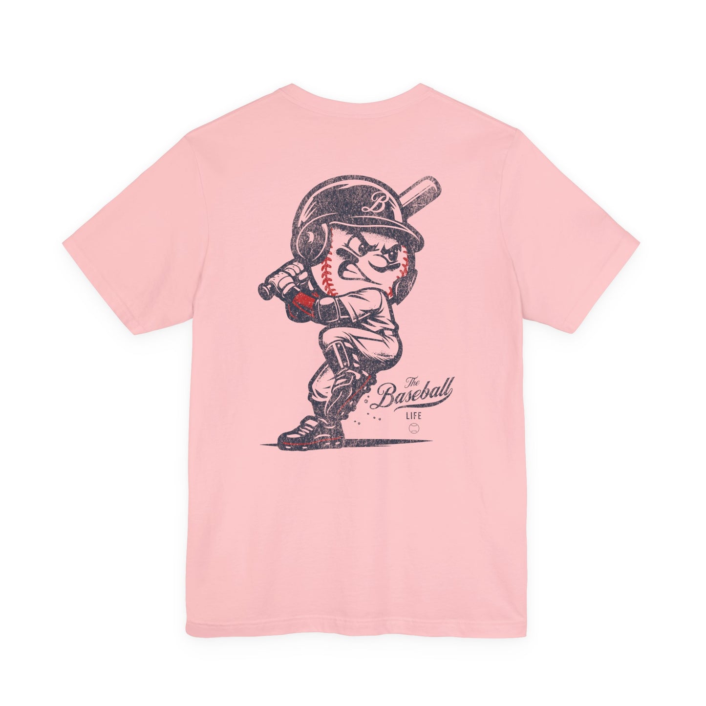 Mr. Baseball Mascot Batting T-Shirt