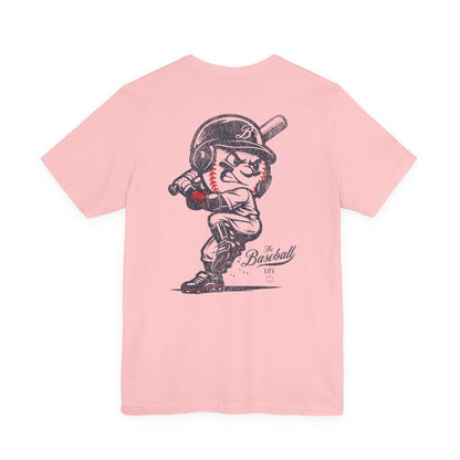 Mr. Baseball Mascot Batting T-Shirt