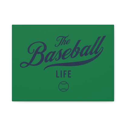 Wall Art Canvas_Green w Navy