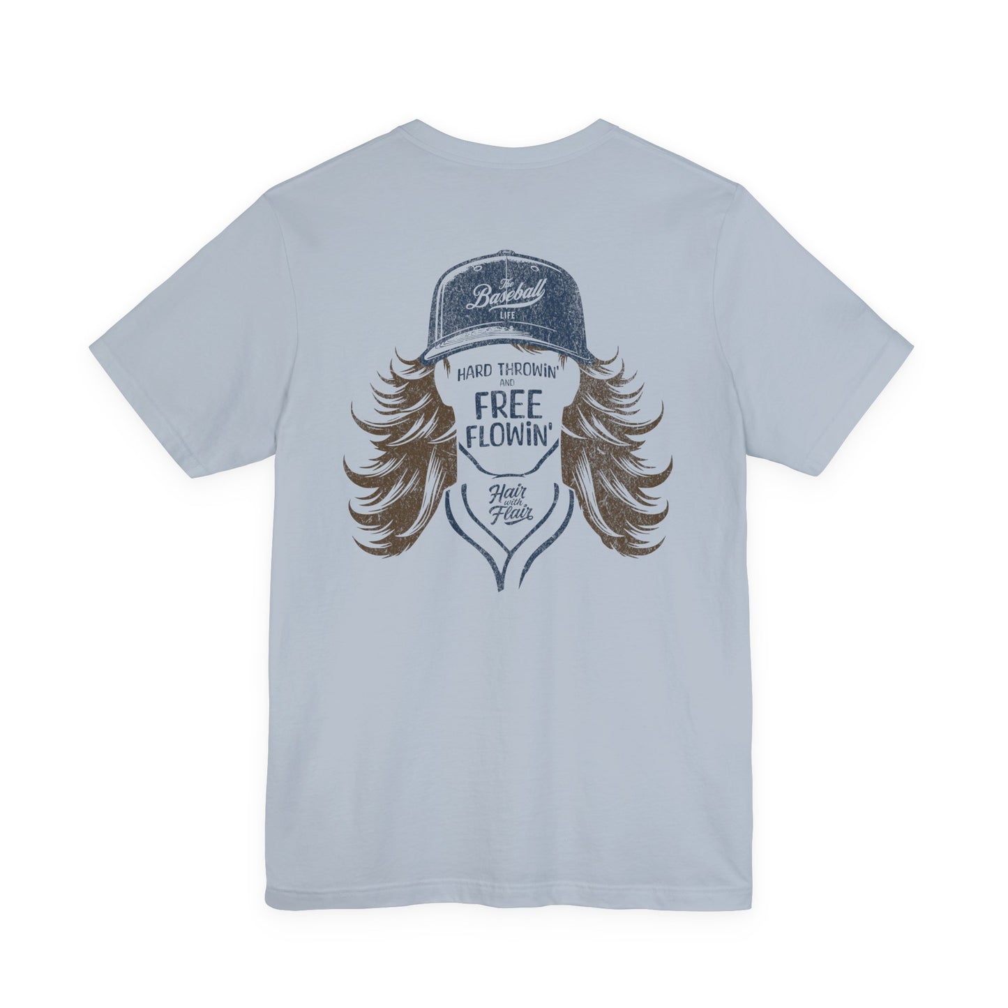 Flow Baseball Hair T-Shirt