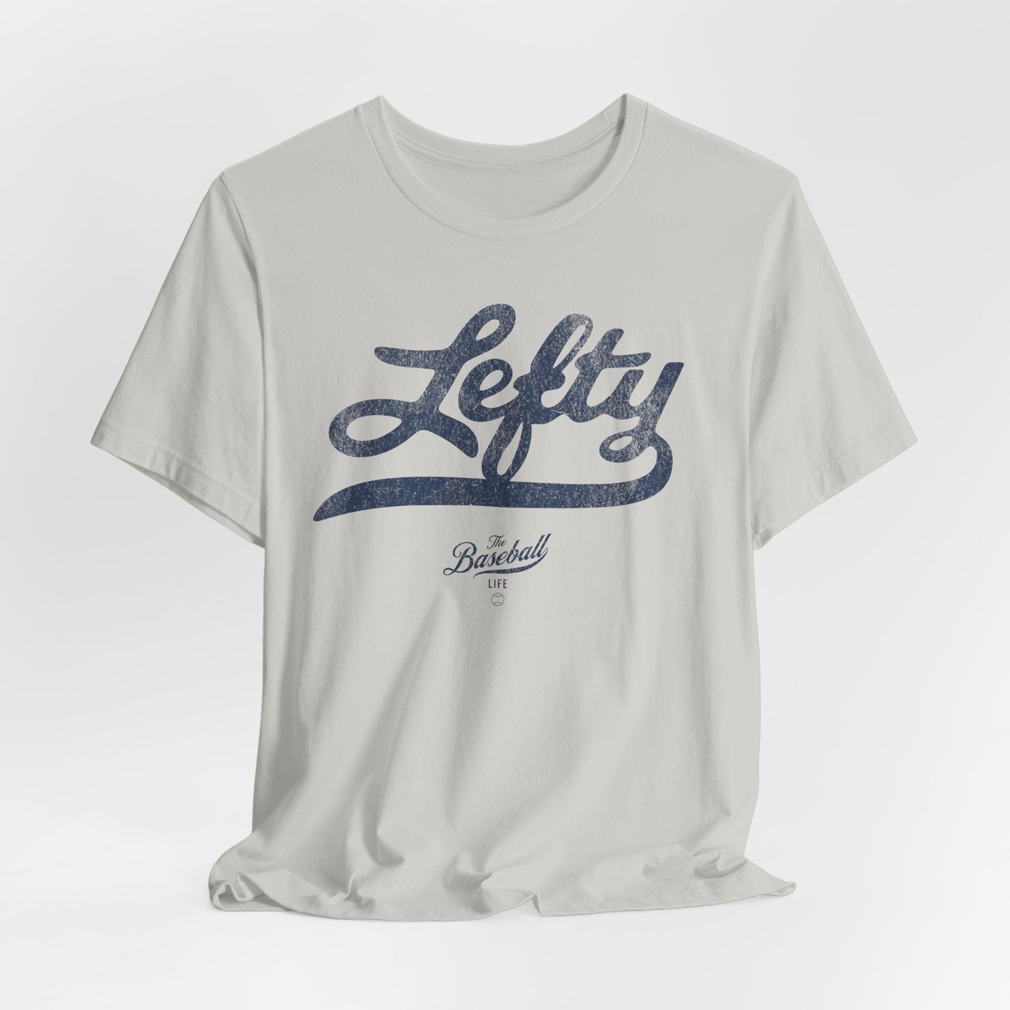 Lefty Baseball T-Shirt - Navy Print