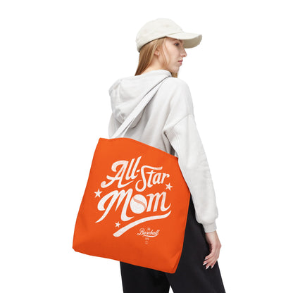 All-Star Mom Tote Bag_Orange