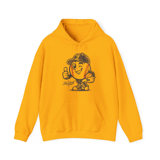 Mr. Baseball Life Mascot Hoodie