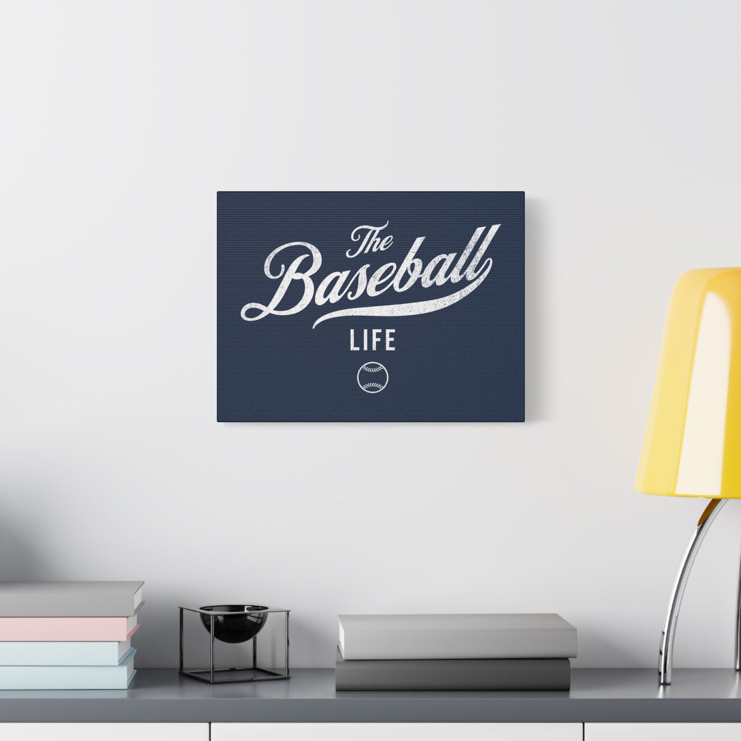 Wall Art Canvas_Navy w White