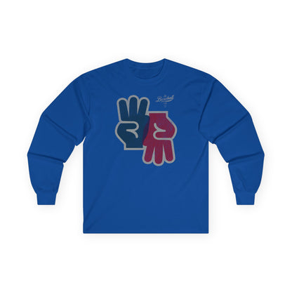 3 Up, 3 Down Long-Sleeve T-Shirt