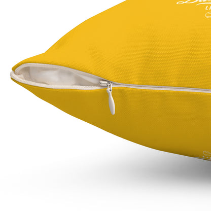 Accent Pillow_Play Ball Graphic Baseball_Yellow Gold