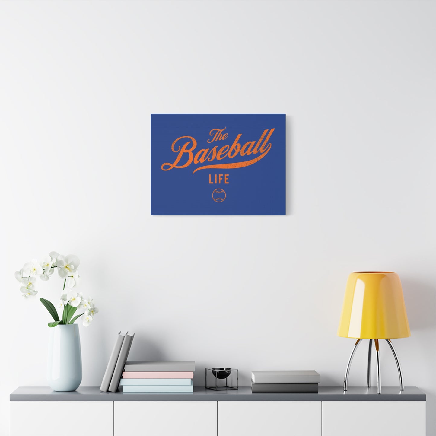 Wall Art Canvas_Royal w Orange