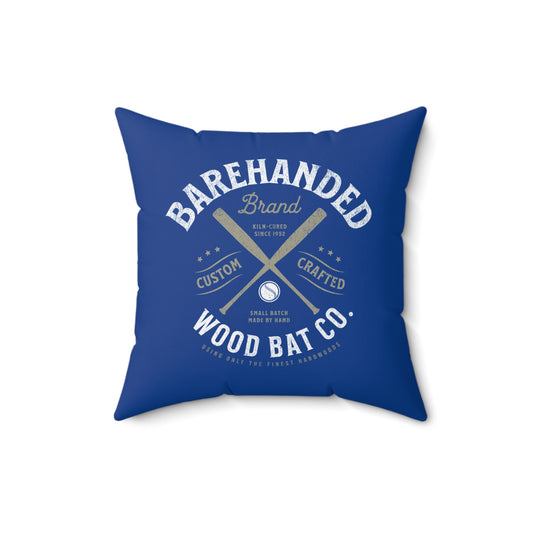 Accent Pillow_Barehanded Wood Bat Co._Royal Blue