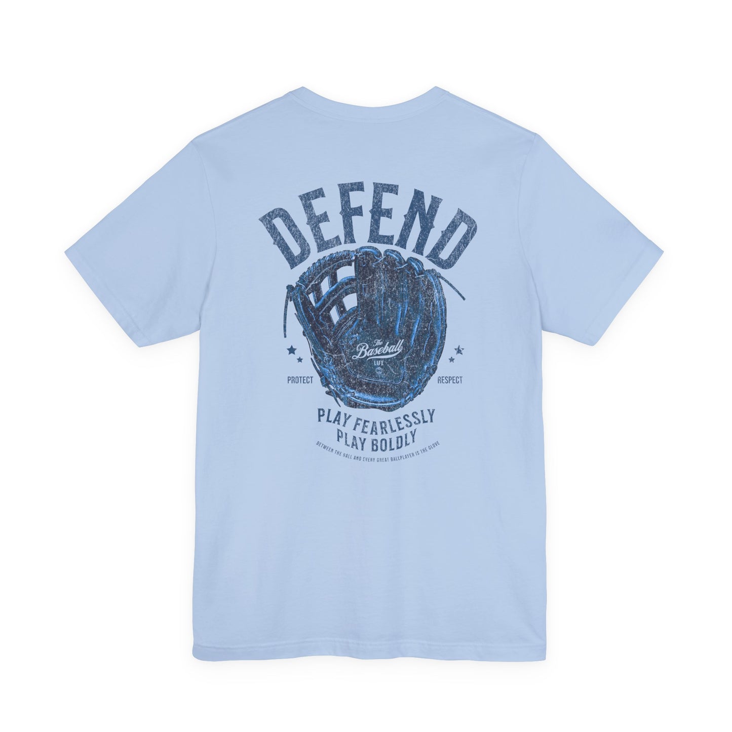 Defend Baseball Glove T-Shirt