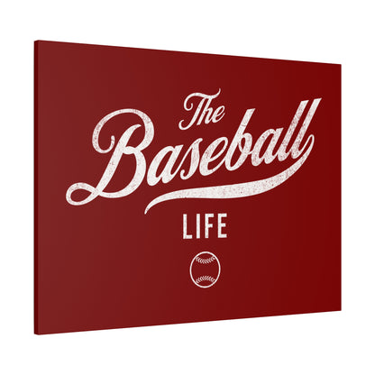 Wall Art Canvas_Maroon w White
