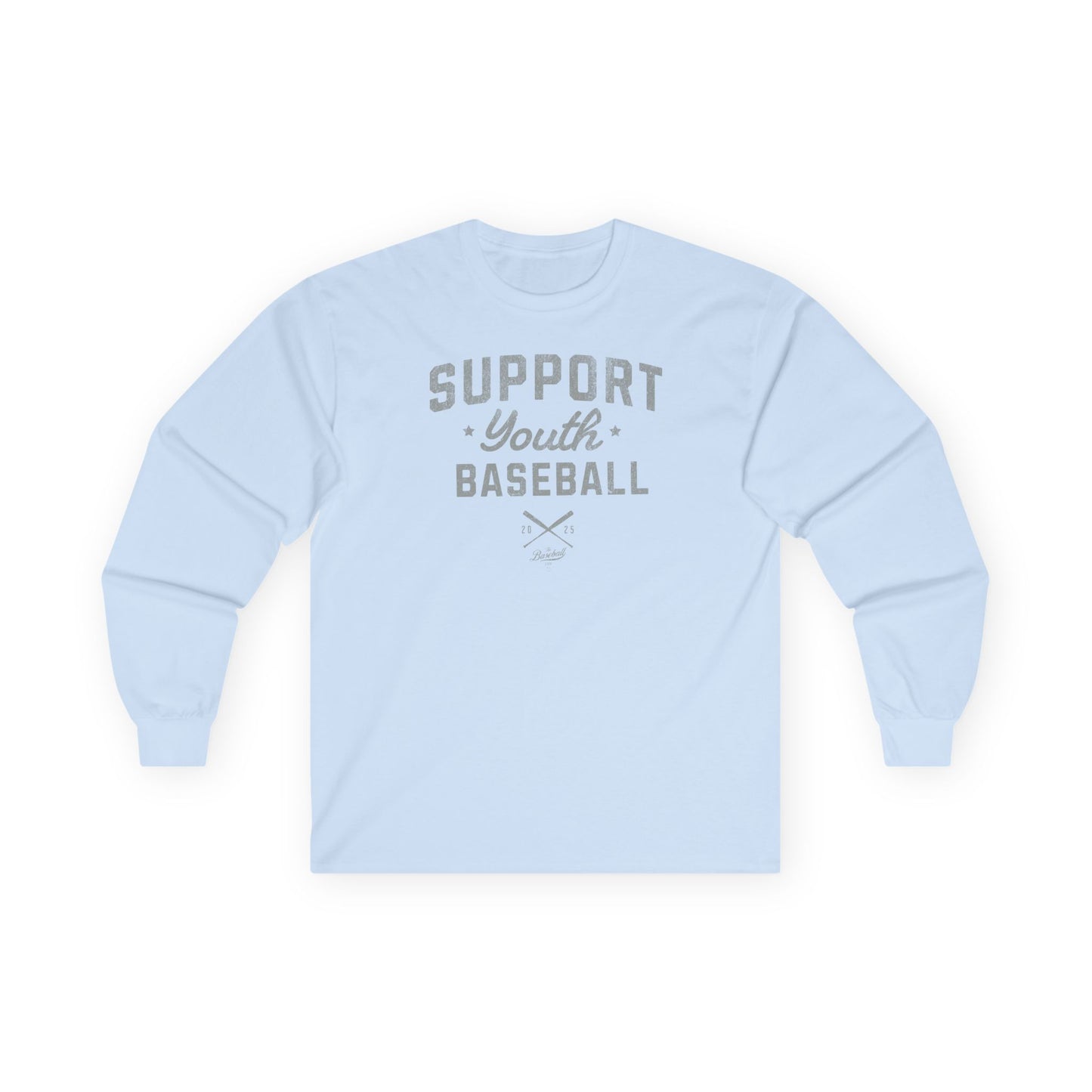 Support Youth Baseball Long-Sleeve T-Shirt