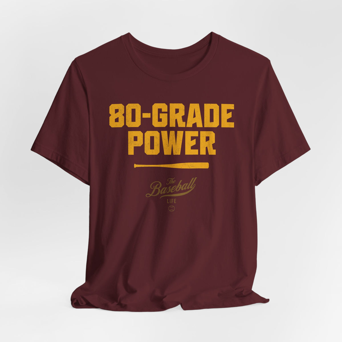 80 Grade Power Baseball T-Shirt