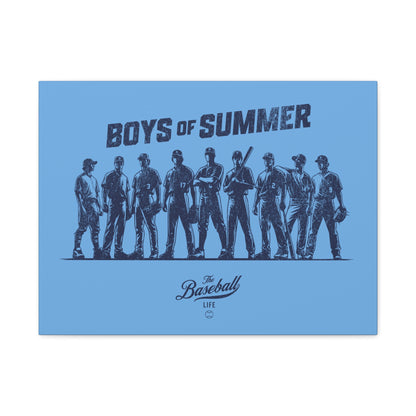 Boys of Summer Wall Art Canvas_Carolina Blue