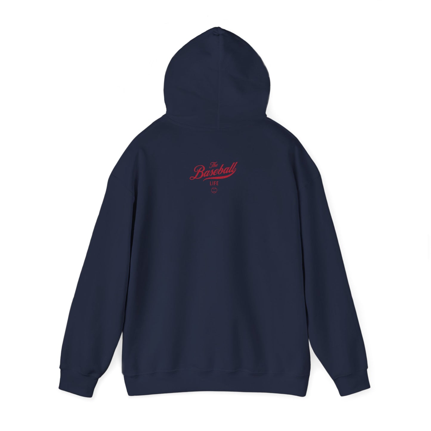 Classic Pennant Hoodie - Red Print
