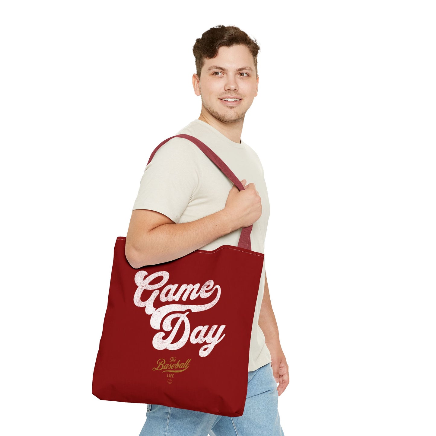 Game Day Tote Bag_Maroon