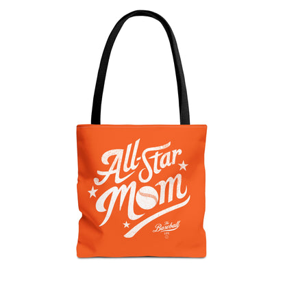 All-Star Mom Tote Bag_Orange