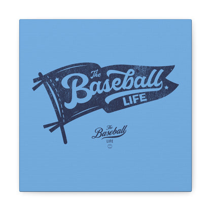 Classic Pennant_Navy Print Wall Art Canvas