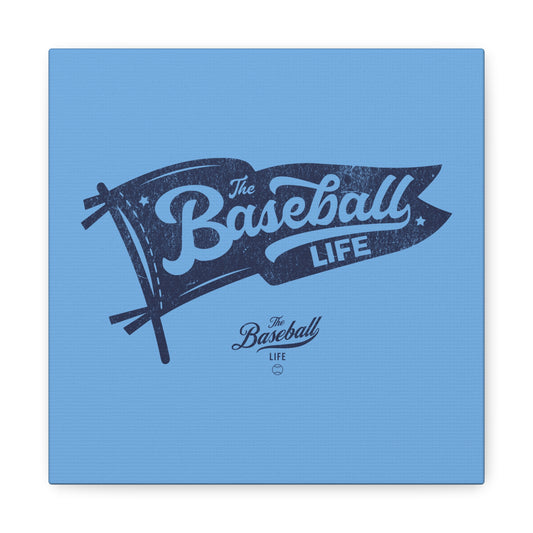 Classic Pennant_Navy Print Wall Art Canvas