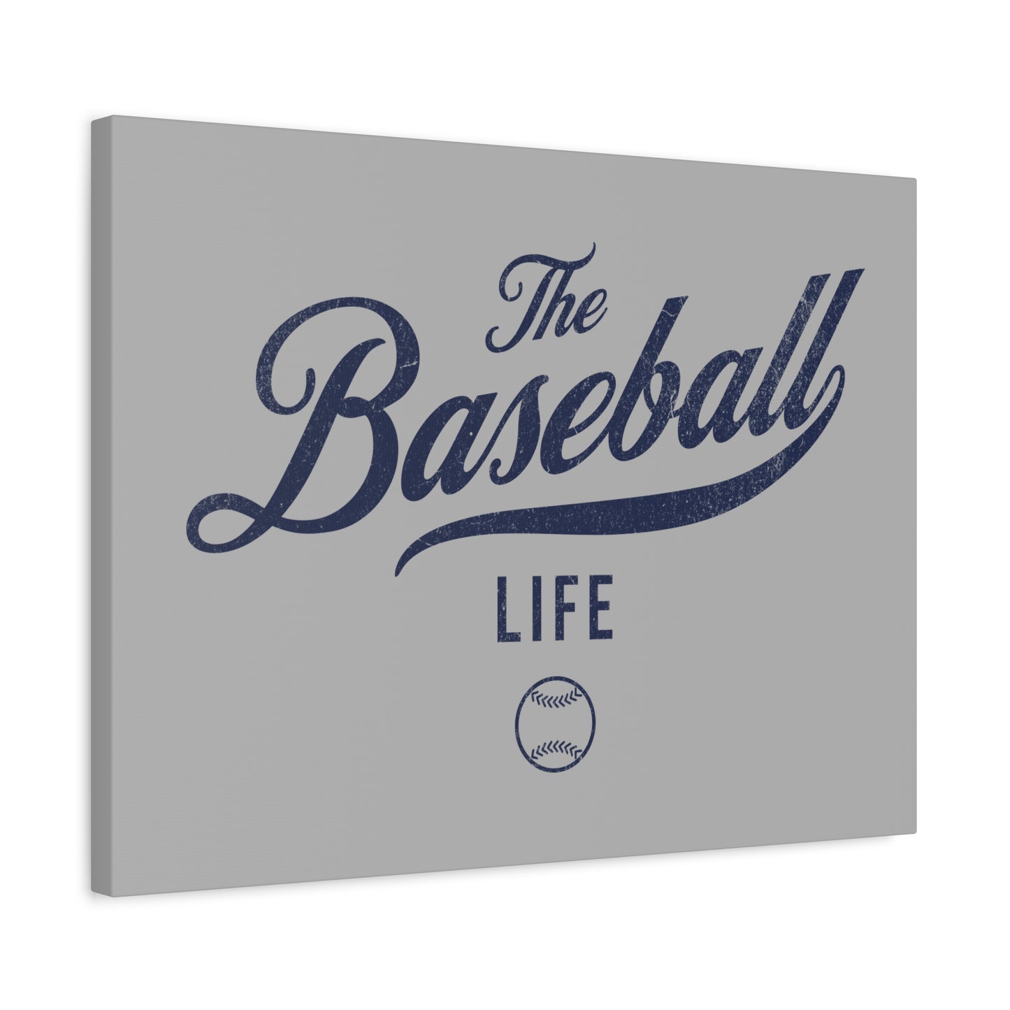 Wall Art Canvas_Silver Gray w Navy
