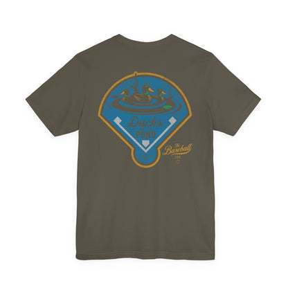 Ducks On The Pond Baseball T-Shirt