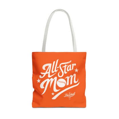 All-Star Mom Tote Bag_Orange