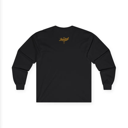 The Baseball Life Long Sleeve T-Shirt_Yellow Gold Print