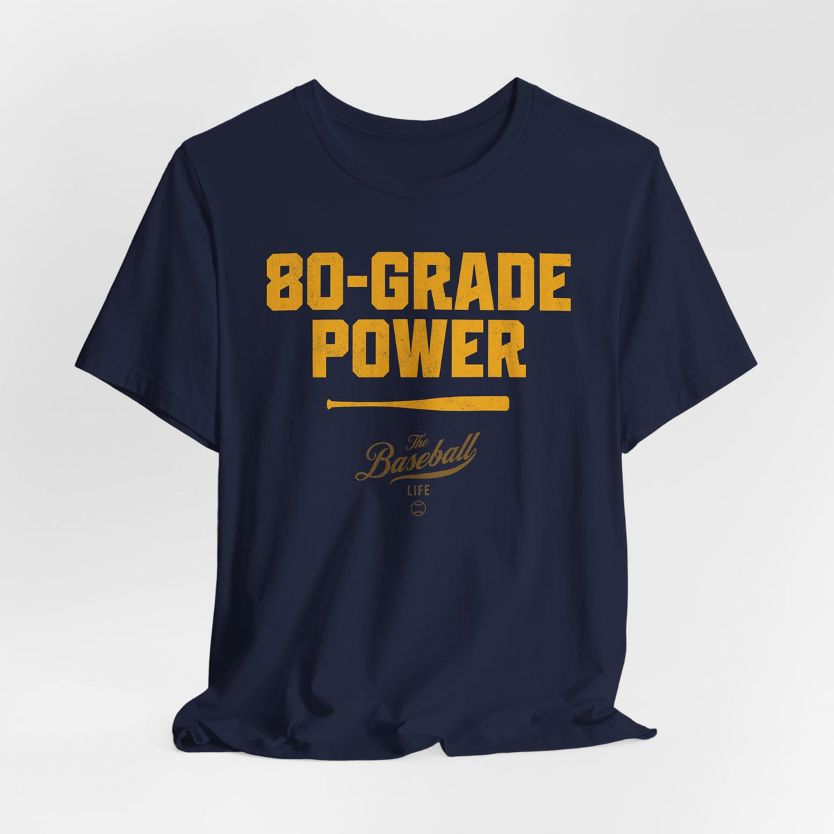 80 Grade Power Baseball T-Shirt