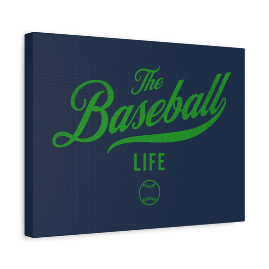 Wall Art Canvas_Navy w Green