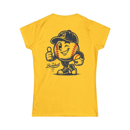 The Original Mr. Baseball Mascot Women's T-Shirt