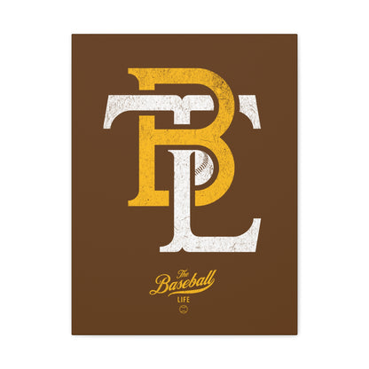 TBL Insignia Wall Art Canvas_Dirt Brown