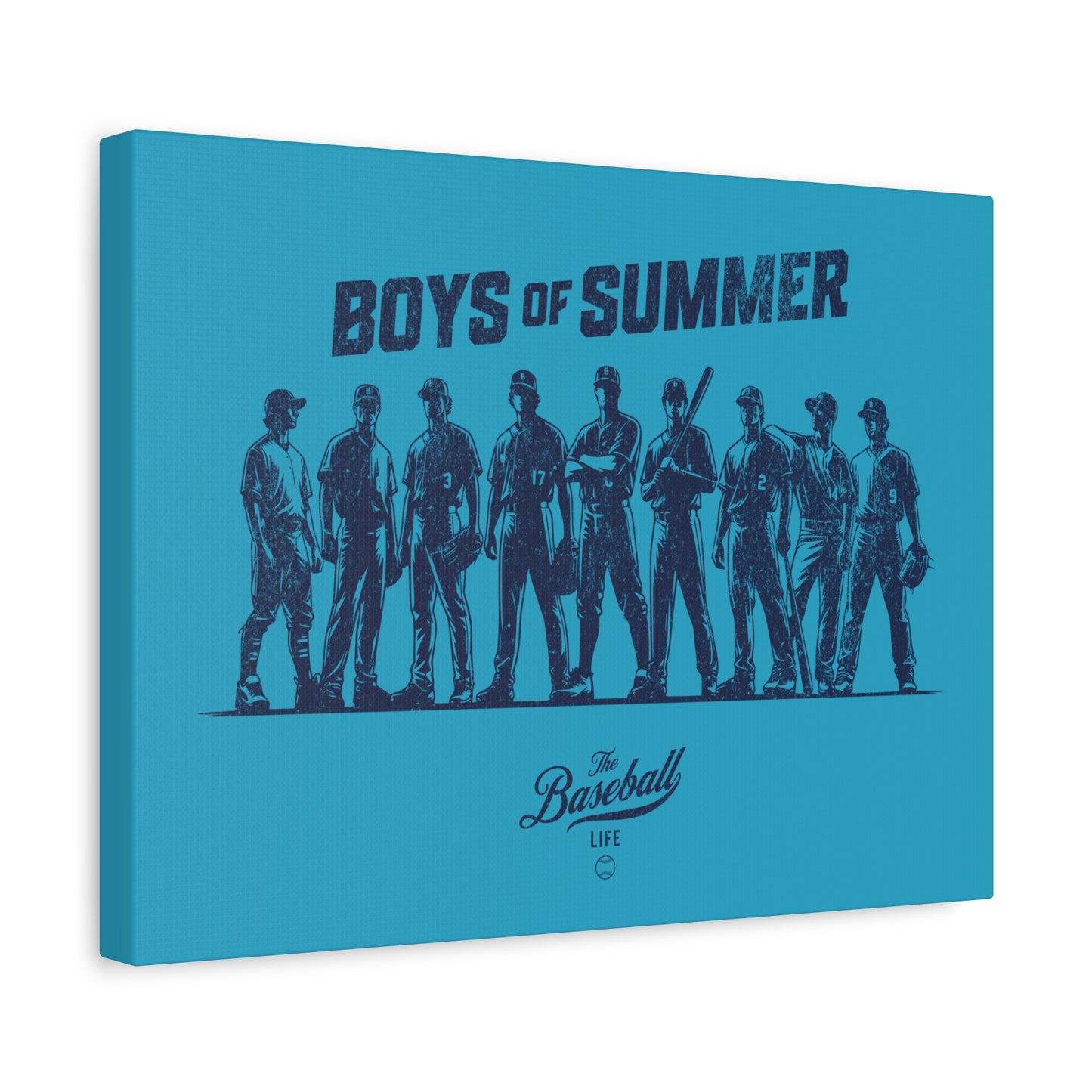 Boys of Summer Wall Art Canvas_Aqua