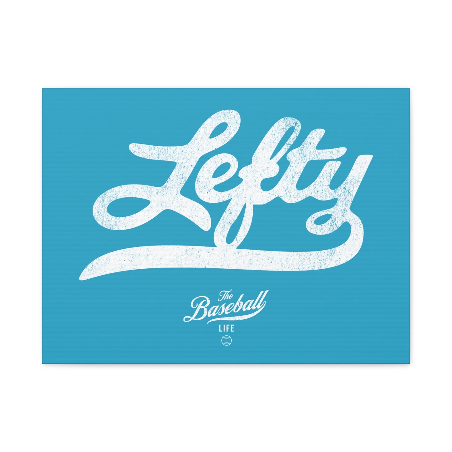Lefty Wall Art Canvas_Turquoise