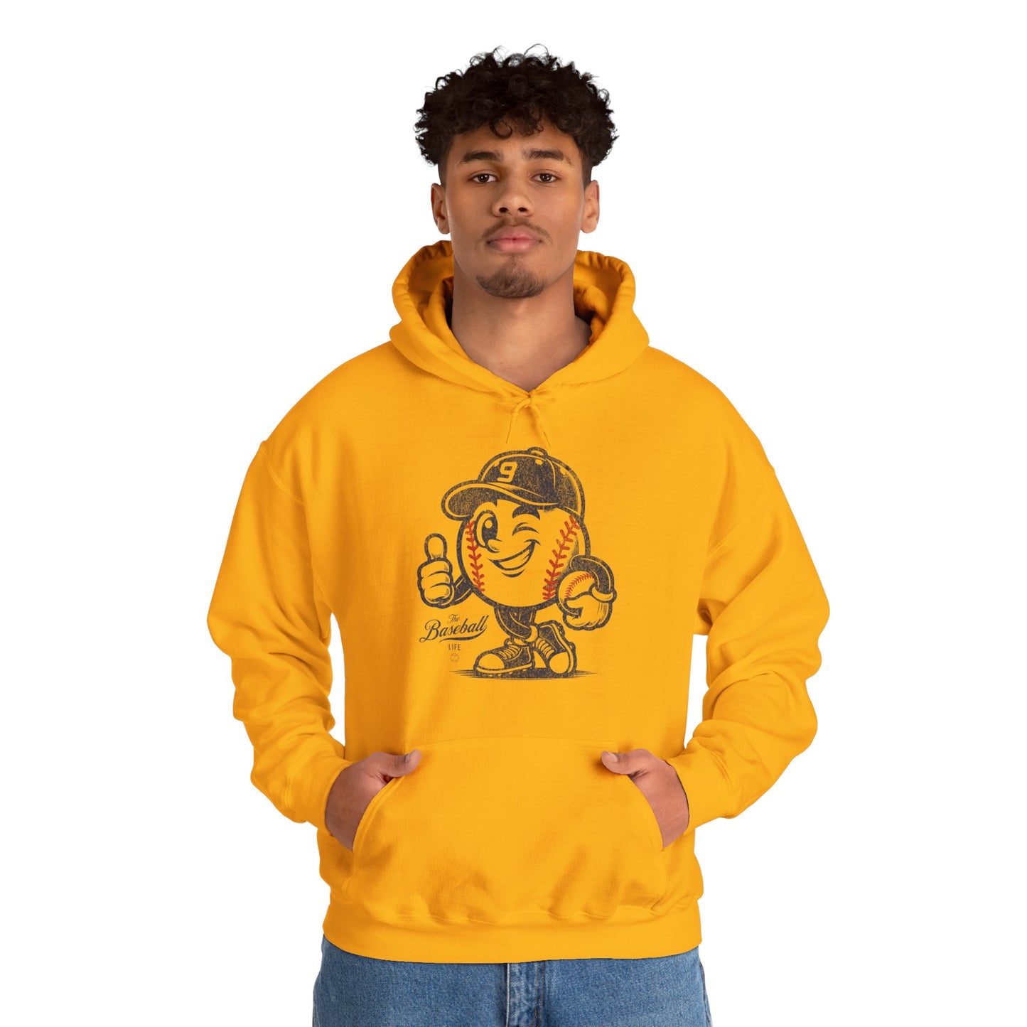 Mr. Baseball Life Mascot Hoodie