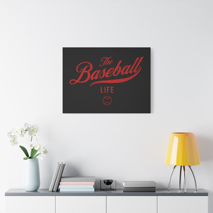 Wall Art Canvas_Black w Red