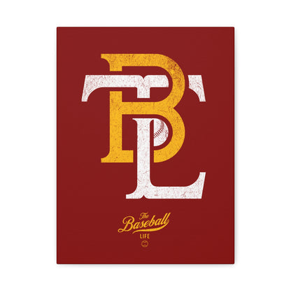 TBL Insignia Wall Art Canvas_Cardinal Red