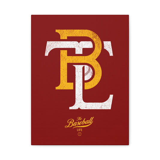 TBL Insignia Wall Art Canvas_Cardinal Red