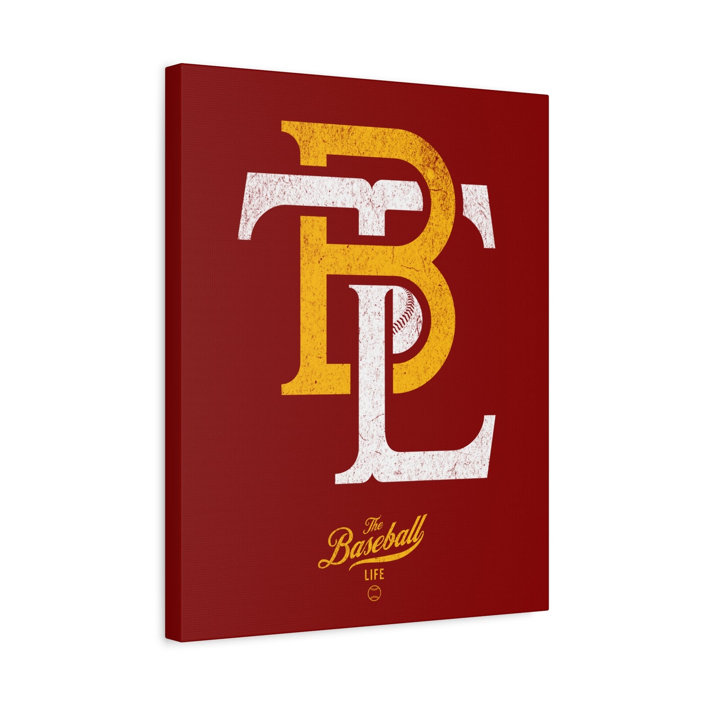 TBL Insignia Wall Art Canvas_Cardinal Red