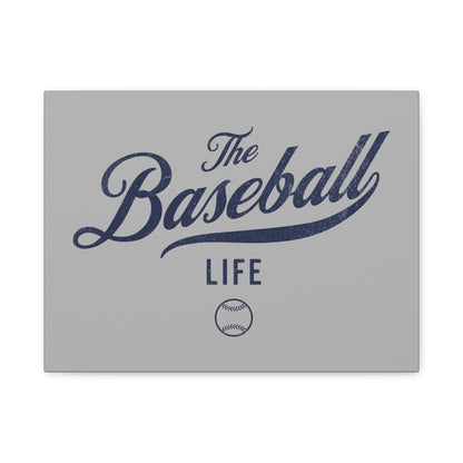 Wall Art Canvas_Silver Gray w Navy