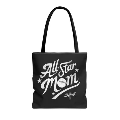 All-Star Mom Tote Bag_Black