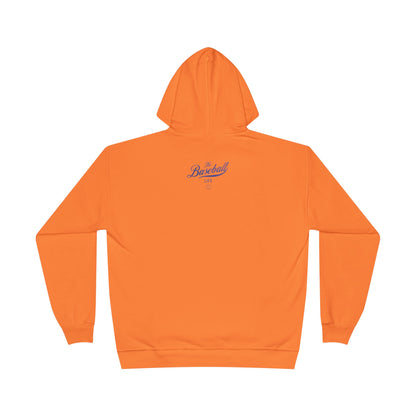 The Baseball Life Hoodie w/Grommets_Royal Blue Print