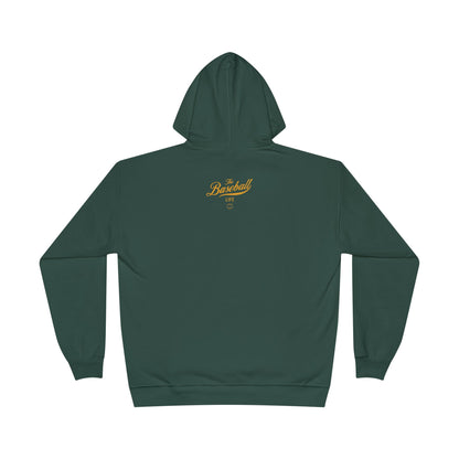 The Baseball Life Hoodie w/Grommets_Yellow Gold Print