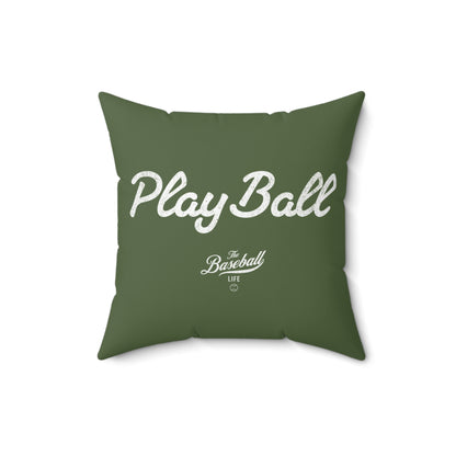 Accent Pillow_Play Ball_Military Green