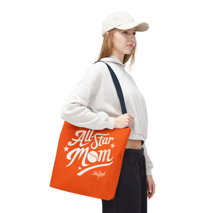 All-Star Mom Tote Bag_Orange