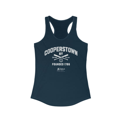 Cooperstown NY_Artifacts Baseball Collection Racerback Tank