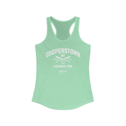 Cooperstown NY_Artifacts Baseball Collection Racerback Tank