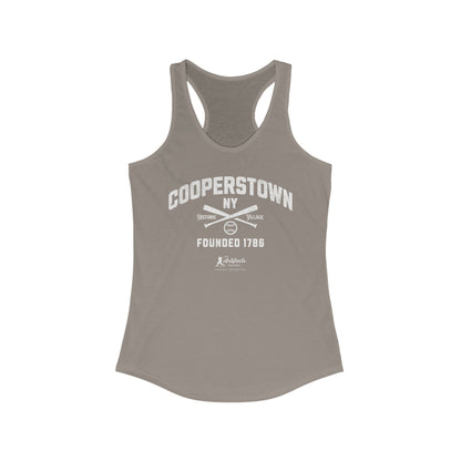 Cooperstown NY_Artifacts Baseball Collection Racerback Tank