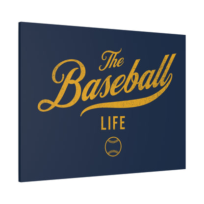 Wall Art Canvas_Navy w Yellow Gold