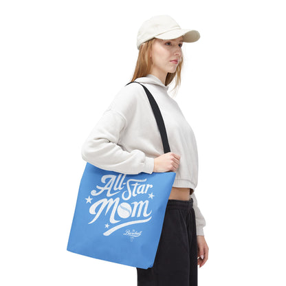 All-Star Mom Tote Bag_Carolina Blue