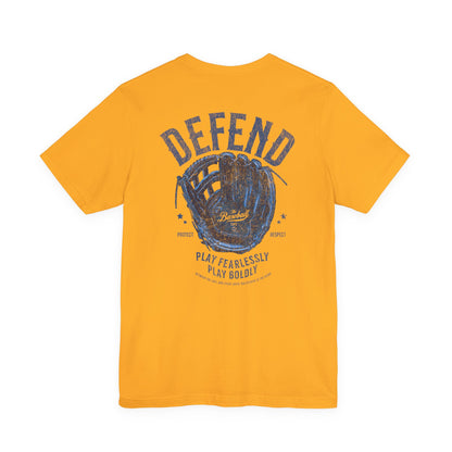 Defend Baseball Glove T-Shirt