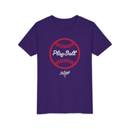 Youth Play Ball Graphic Baseball T-Shirt